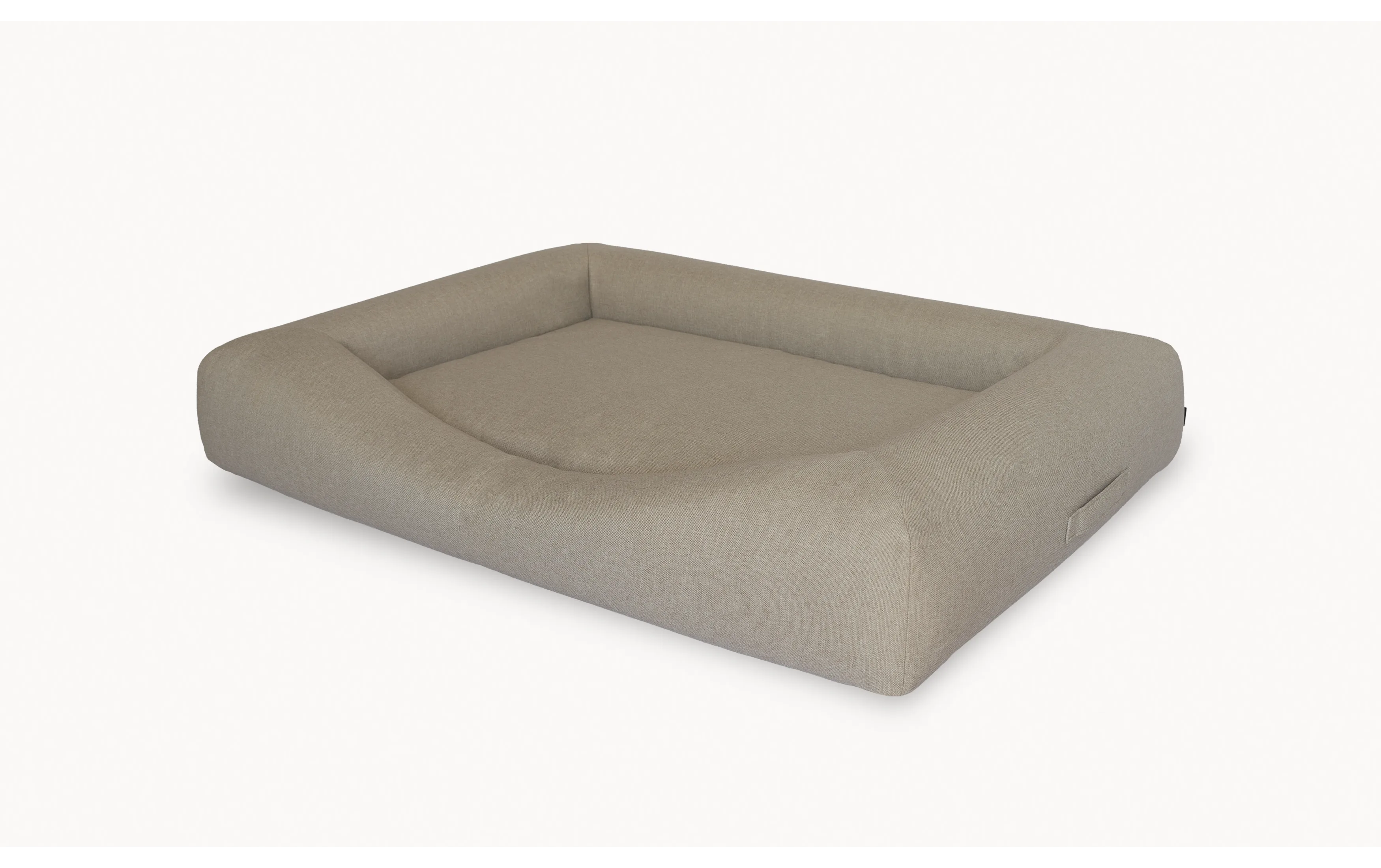 CONRAD Bed fabric cover - Large   Flat woven / Beige Bernard Amouri