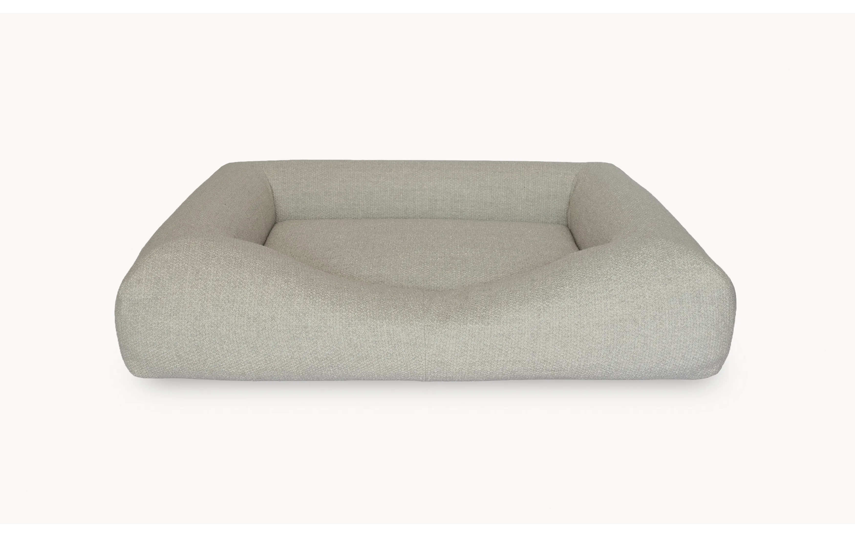 CONRAD Bed without frame - Medium   Bouclé / White poodle Amouri
