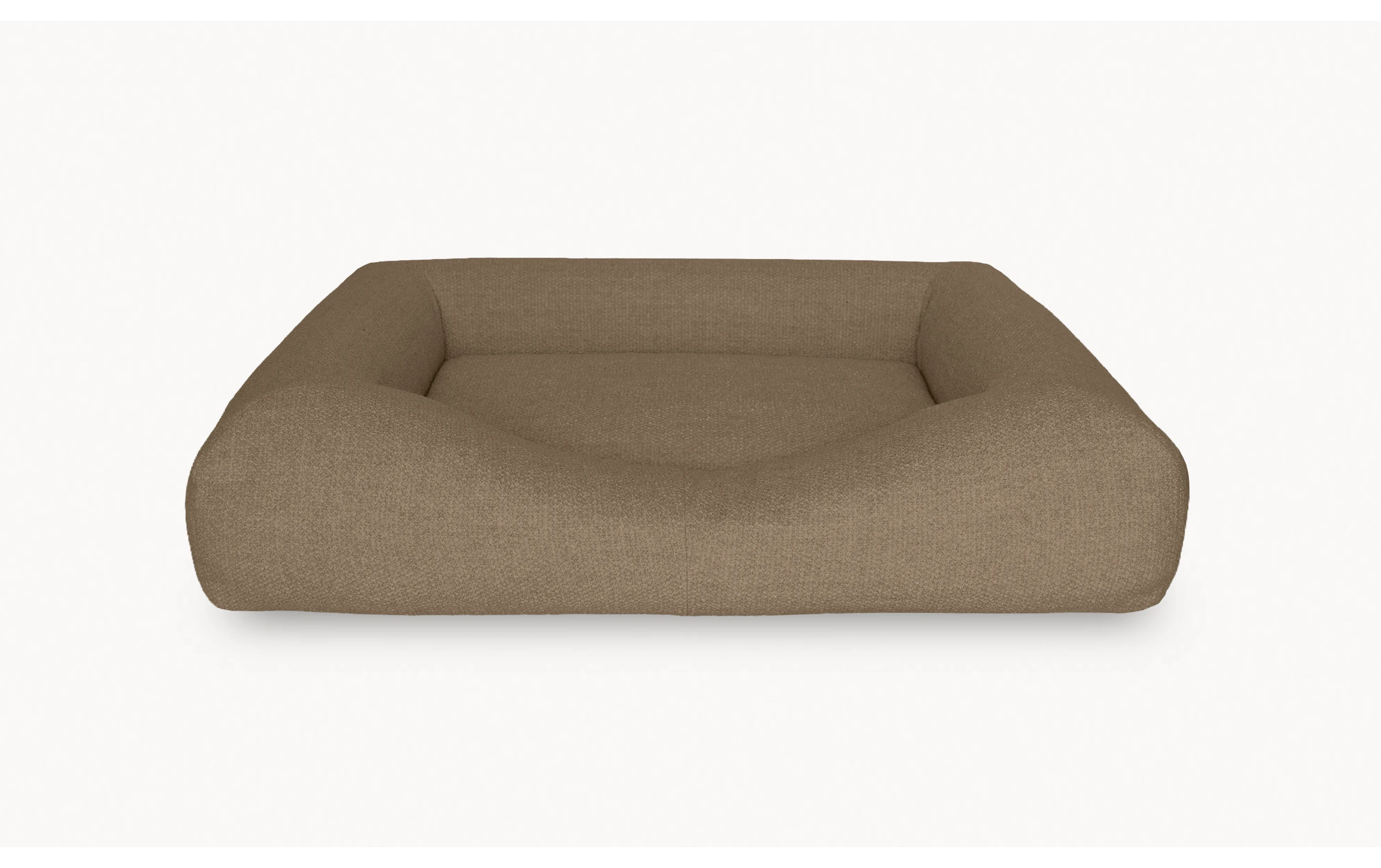 CONRAD Bed without frame - Medium   Bouclé / Toffee Terrier Amouri
