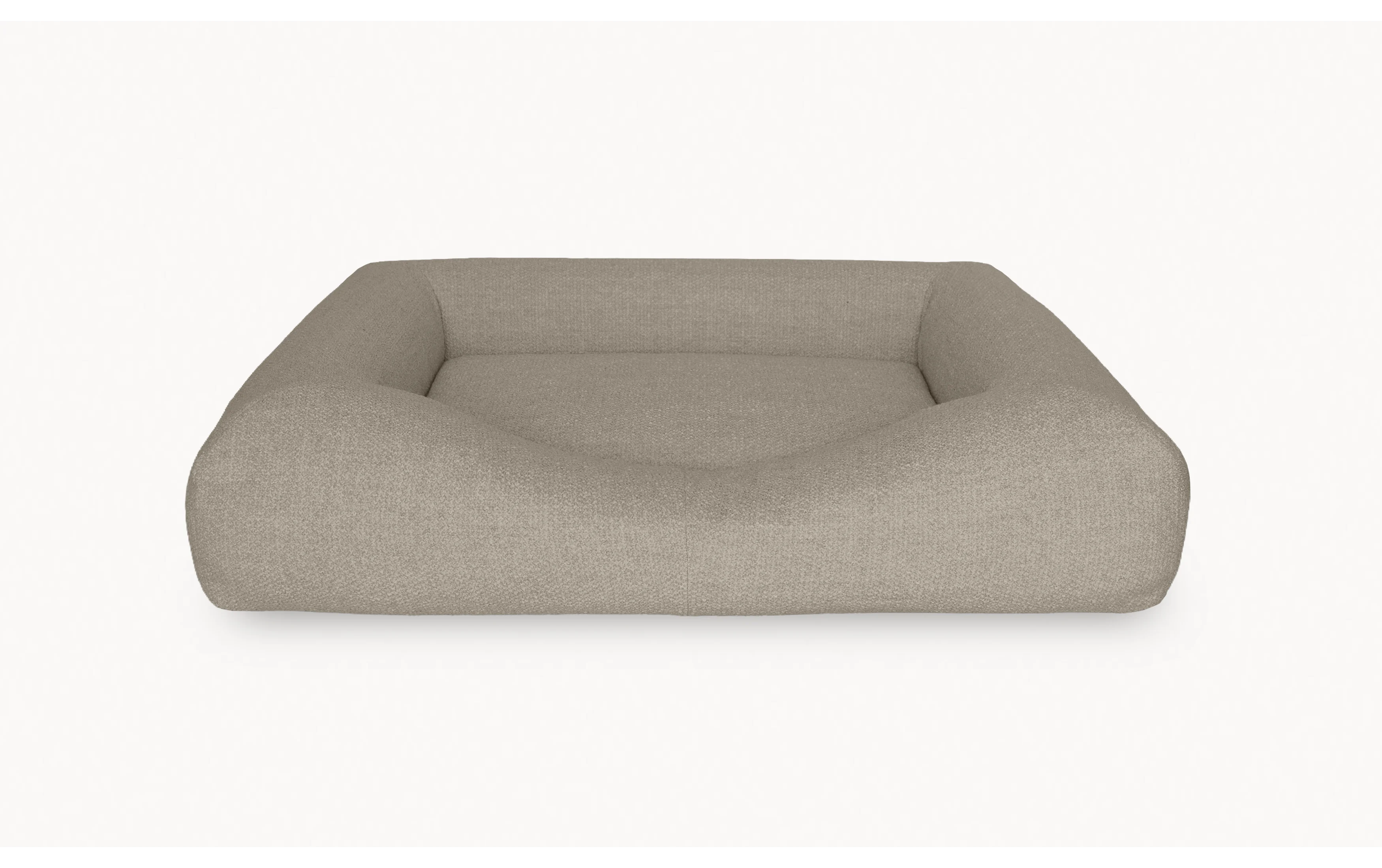 CONRAD Bed without frame - Medium   Bouclé / Dusty Dachshound Amouri