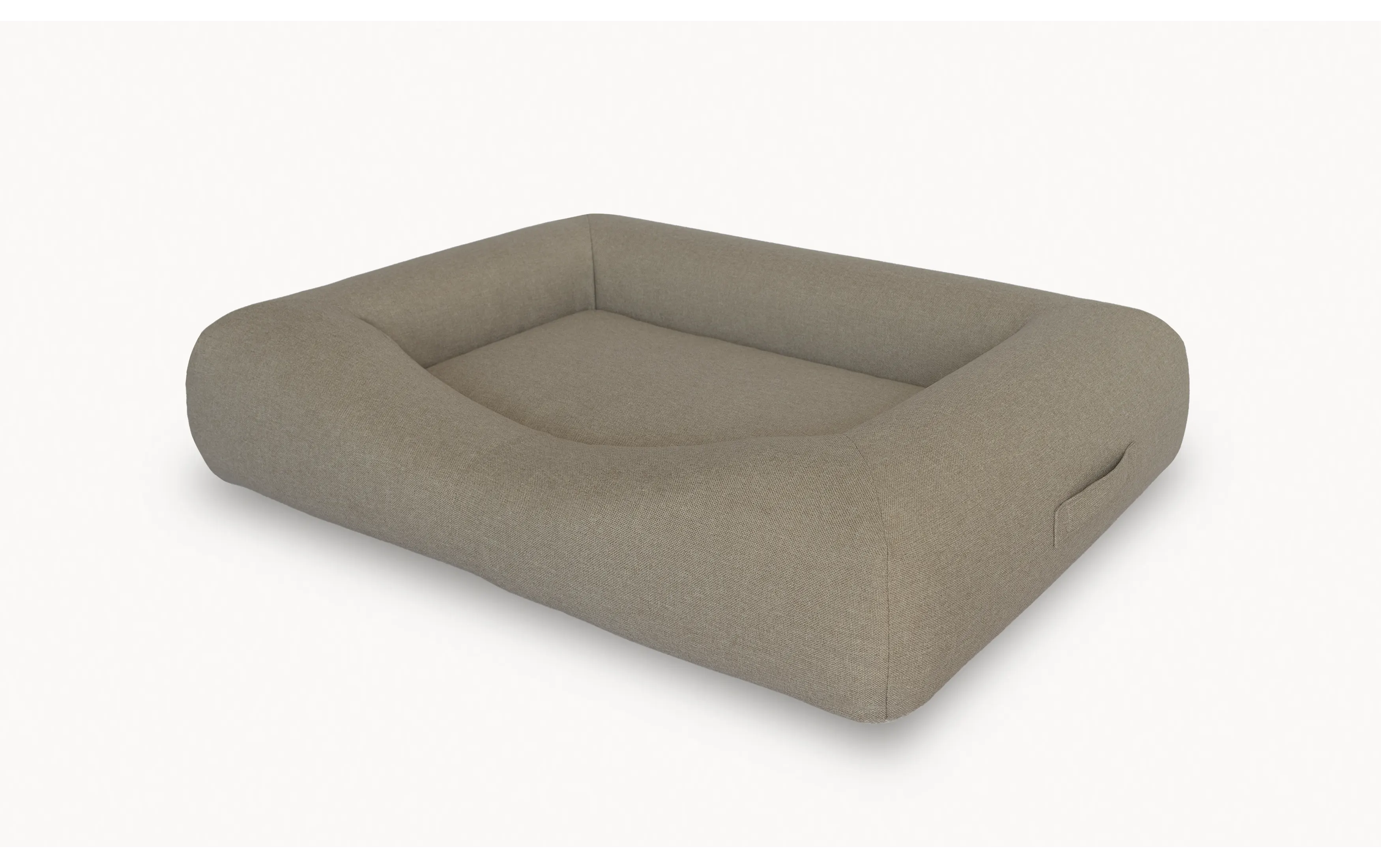CONRAD Bed fabric cover - Medium   Flat woven / Beige Bernard Amouri