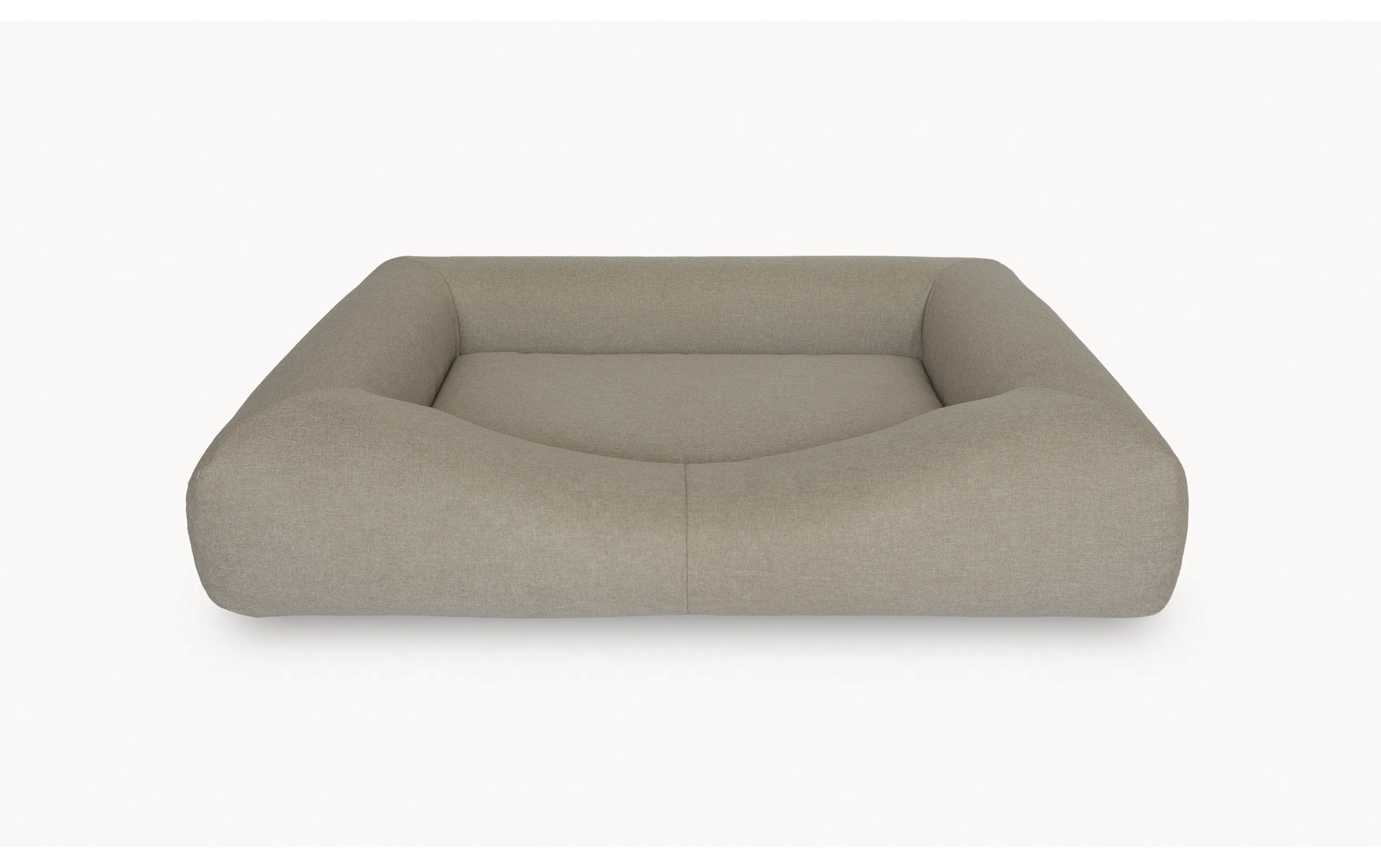 CONRAD Bed without frame - Medium   Flatwoven / Beige Bernard Amouri