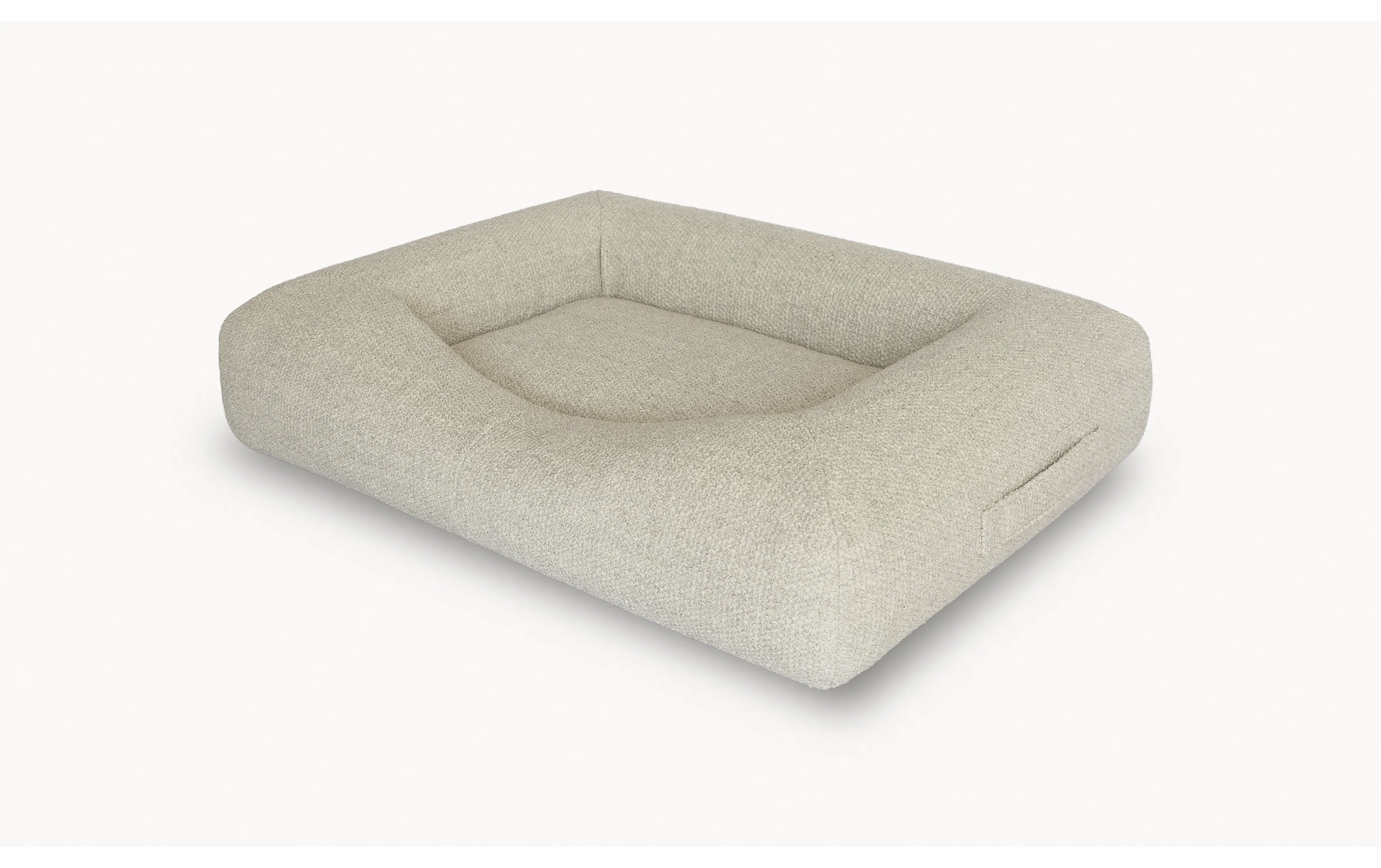 CONRAD Bed fabric cover - Small   Bouclé / White poodle Amouri