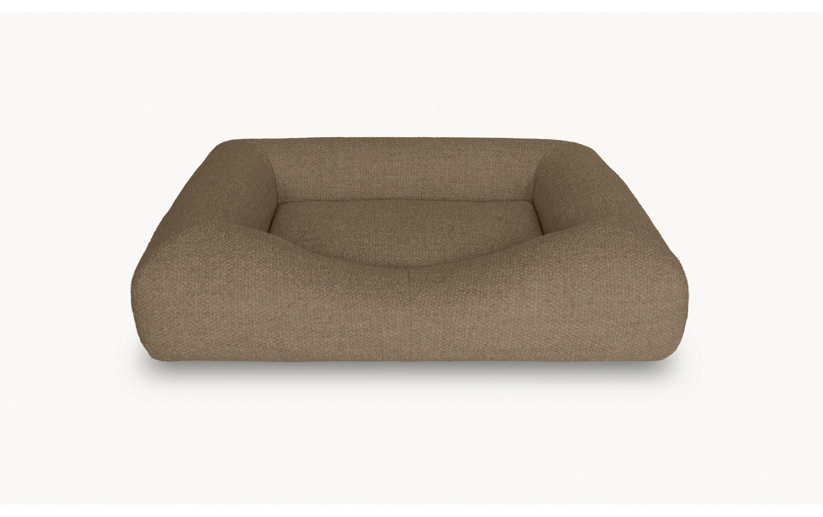 CONRAD Bed without frame - Small   Bouclé / Toffee Terrier Amouri