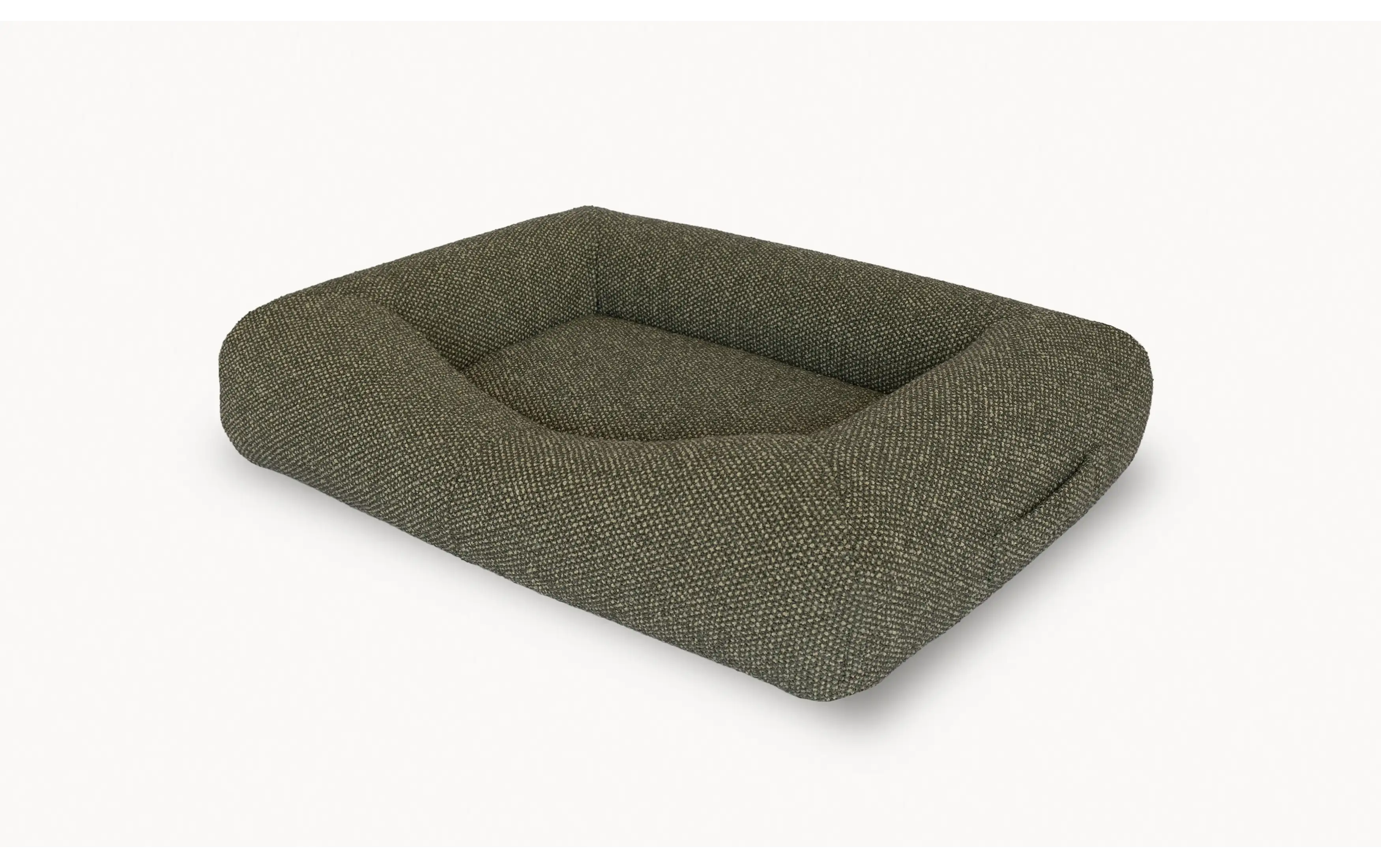 CONRAD Bed fabric cover - Small   Bouclé / Forest frenchy Amouri