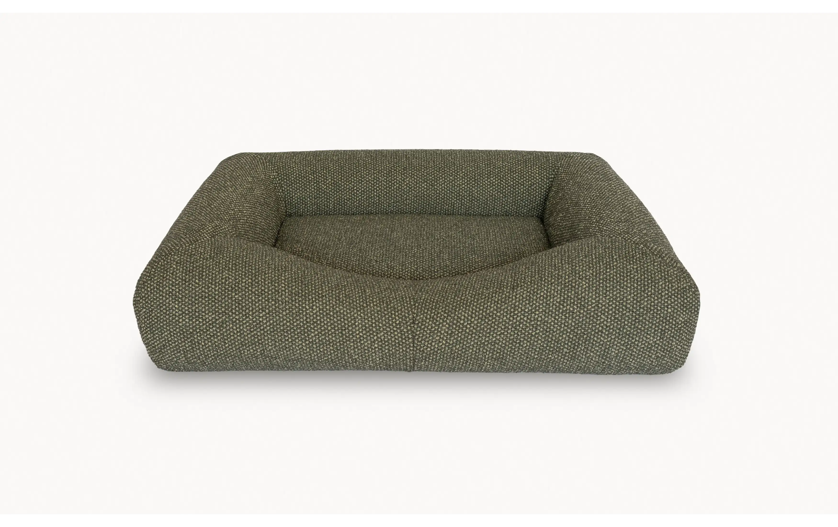 CONRAD Bed without frame - Small   Bouclé / Forest frenchy Amouri