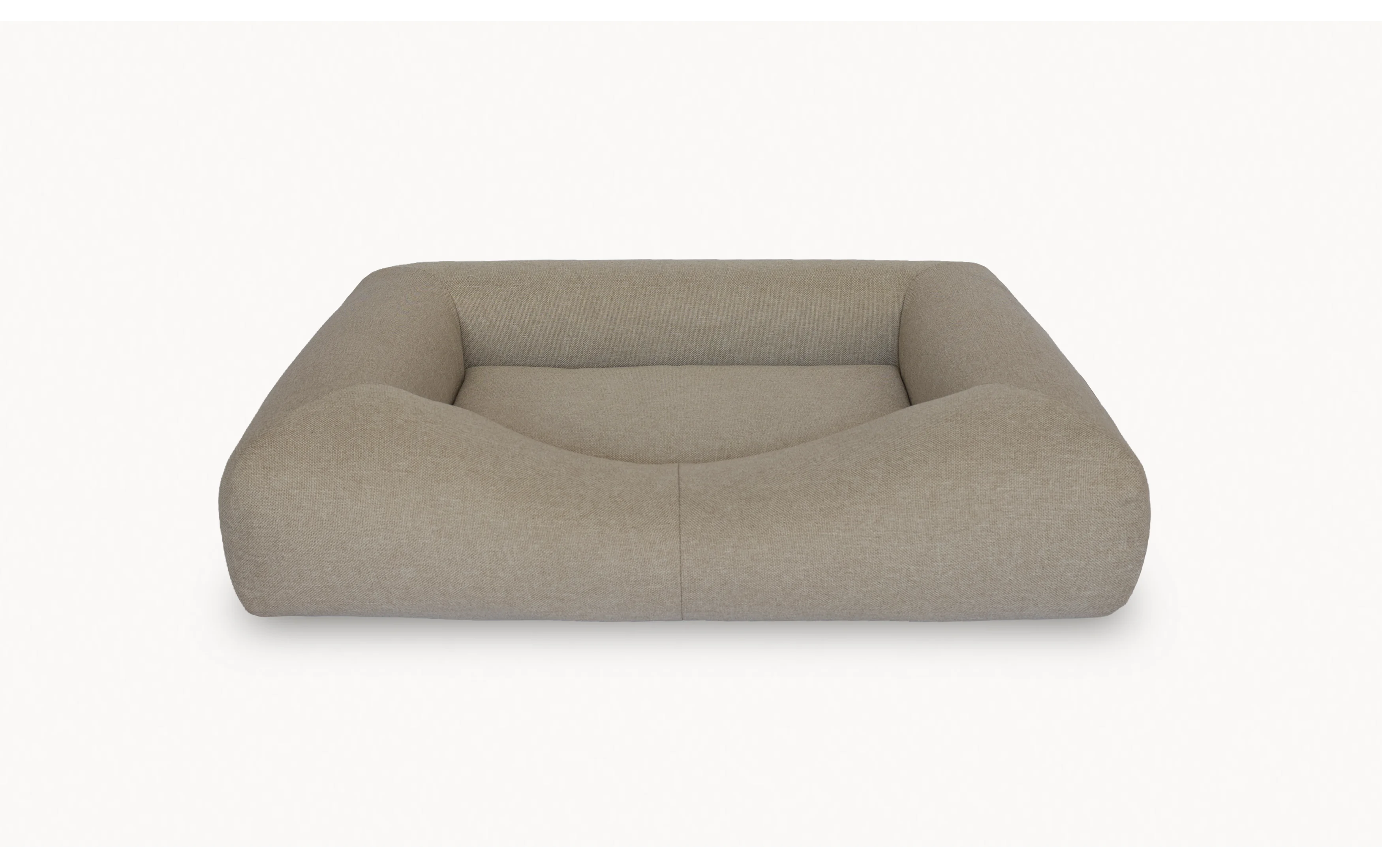 CONRAD Bed without frame - Small   Flat woven / Beige Bernard Amouri